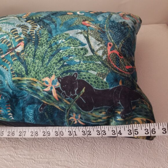 Target Velvet Jungle Theme Body  Pillow 36" Giraffe Cougar Leopard Monkey Sloth - Picture 15 of 16